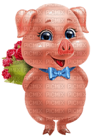 New Year pig by nataliplus - png gratuito