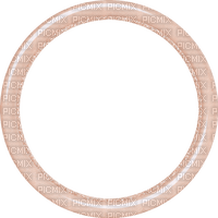 circle frame cadre rahmen tube apricot - bezmaksas png