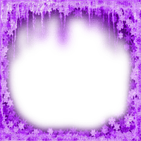 Winter.Frame.Purple - KittyKatLuv65 - gratis png
