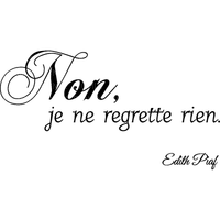 loly33 Edith Piaf texte - ücretsiz png