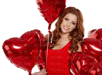 valentine valentin heart coeur femme woman frau beauty - бесплатно png