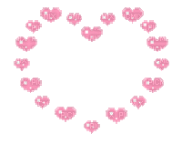 Bubbles Hearts (Unknown Credits) - Gratis animerad GIF