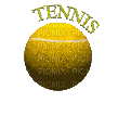 balle de tennis - Bezmaksas animēts GIF