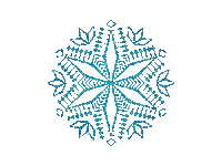 Snowflake - GIF animasi gratis