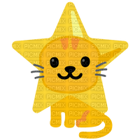 Star cat emoji - zdarma png
