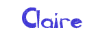 claire - Ücretsiz animasyonlu GIF