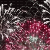 soave background animated fireworks new year - GIF เคลื่อนไหวฟรี