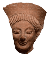 Archaic smile - Free PNG