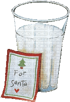Milk for Santa. Leila - Безплатен анимиран GIF