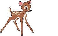 chantalmi  bambi walt disney - Бесплатный анимированный гифка