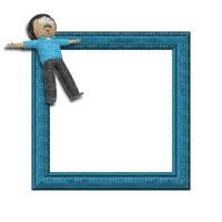 Small Blue Frame - png ฟรี