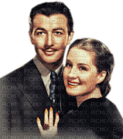 Robert Taylor,Norma Shearer - PNG gratuit