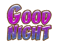 Good Night.Text.purple.gif.Victoriabea - Darmowy animowany GIF