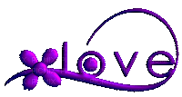 text love cher purple - Free animated GIF