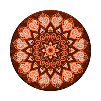 Brown Mandala - PNG gratuit
