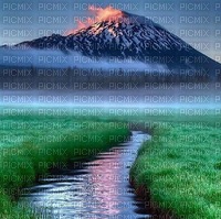 image encre couleur effet paysage texture eau montagne nature edited by me - PNG gratuit