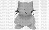 grey cat - Gratis geanimeerde GIF