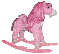 Cheval Bascule rose:) - Besplatni animirani GIF