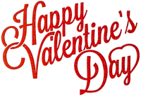Kaz_Creations Logo Text Valentine's Day - PNG gratuit