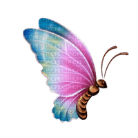 pastel butterfly - бесплатно png