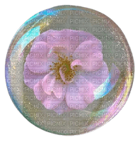 flower bubble - zdarma png
