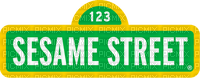 Kaz_Creations Logo Text Sesame Street - gratis png