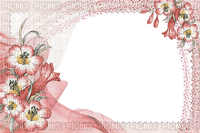 frame-Flower-pink-500x333 - Free PNG