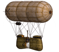 steampunk airship bp - zdarma png