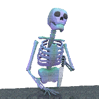 Kaz_Creations Colours Animated Skeleton