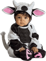 baby in animal suit bp - ücretsiz png