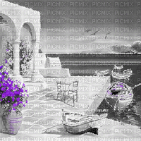 soave background animated summer vintage terrace - 免费动画 GIF