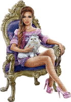 femme woman frau beauty tube human person people princess furniture chair cat - png gratis