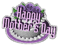 Happy Mother's Day Cake - Free animated GIF