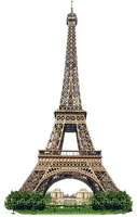 eiffel tower paysage landscape  denkmal monument tube paris city deco ville france - gratis png