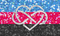 polyamory pride flag - Animovaný GIF zadarmo