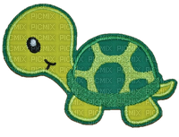 patch picture turtle - PNG gratuit