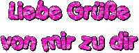 liebe grüsse - Zdarma animovaný GIF