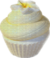 frangipani cupcake bath bomb - Free PNG