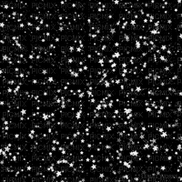 Black Background with White Stars - Darmowy animowany GIF