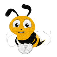 bee .пчёлка,пчела - GIF เคลื่อนไหวฟรี