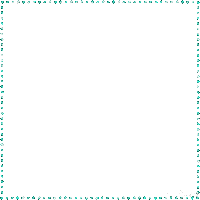 soave frame border perl dots animated teal