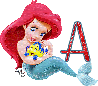 alphabet lettre A - 無料のアニメーション GIF