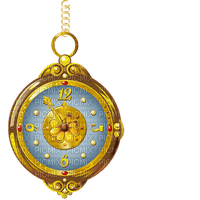 Kaz_Creations Deco Clock Watch - PNG gratuit