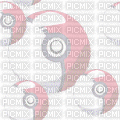 pokemon pokeball rainbow background - Bezmaksas animēts GIF