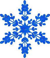 Blue Ice Crystal - Δωρεάν κινούμενο GIF