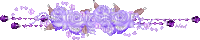 flor lilás - 無料のアニメーション GIF