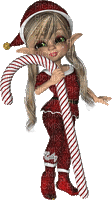 Christmas Elf - Free animated GIF