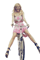 maj femme à vélo - zdarma png