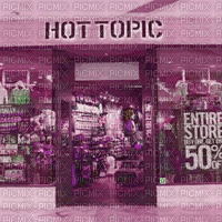 Pink Hot Topic Background - Besplatni animirani GIF