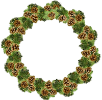 Christmas Wreath - PNG gratuit
